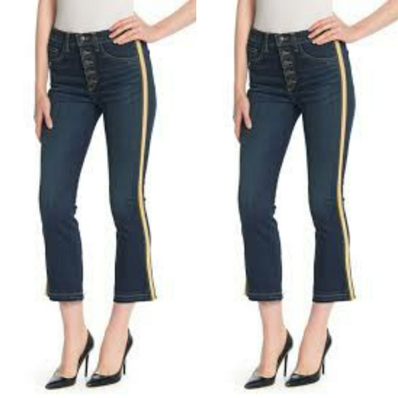 Veronica Beard Denim - Veronica Beard boot side strap jeans